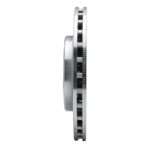 Mercedes-Benz C240 Brake Rotor (1) - Front Left - R1 Concepts - Drilled & Slotted - Silver - `96-`15